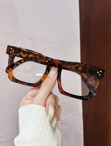 Armazón De Lentes Cuadrado Genérico Fashion Carey Kikinas Carey