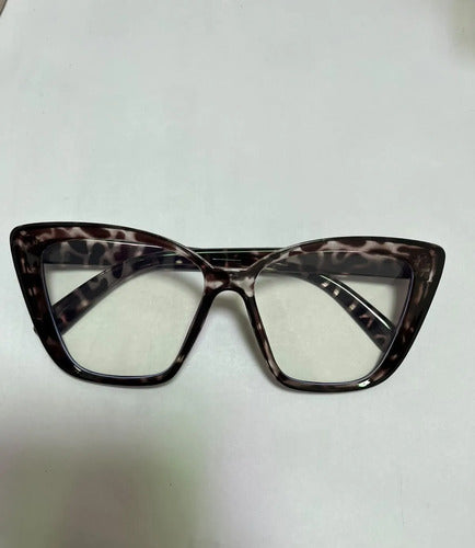 Lentes Armazon Ojo De Gato Gafas Cat Eyes Kikinas Leopardo