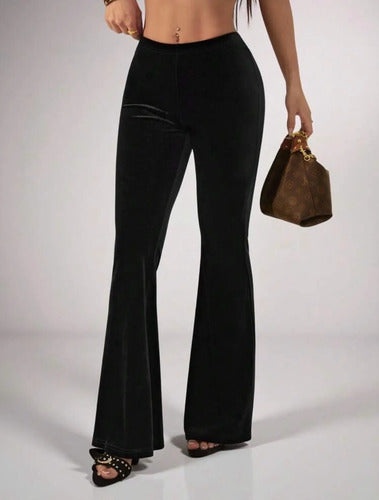 Pantalón Oxford Terciopelo De Fiesta Elegante Kikinas