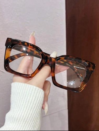Armazón De Lentes Cuadrado Genérico Fashion Carey Kikinas Carey