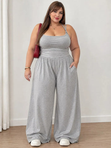 Enterito Monito Enterizo Casual Oxford Talle Grande