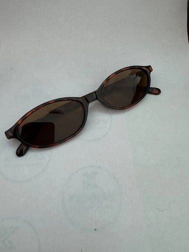 Lentes De Sol Retro Ovalados Negro Chicos Kikinas