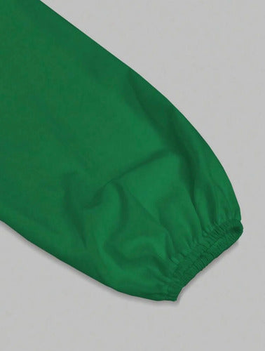 Blusa Talle Grande Manga Larga De Gasa Ligera Kikinas