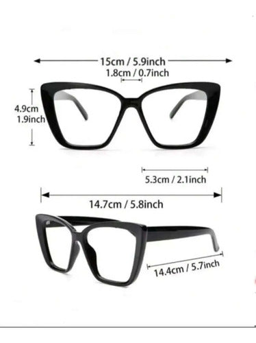 Lentes Negros Armazon Filtro Luz Azul Antifatiga Pc Cel Tv Carey