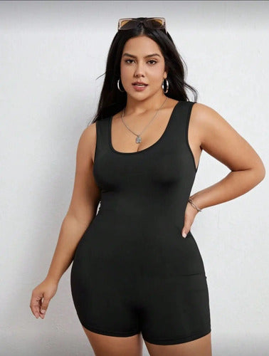 Enterito Enterizo Deportivo Sin Frunce Plus Size