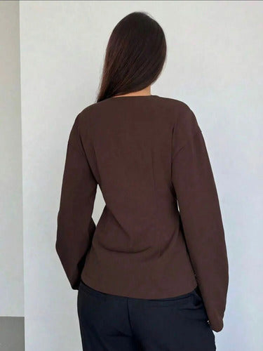 Blazer Saco Saquito Casual Tela Ligera Kikinas