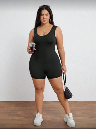 Enterito Enterizo Deportivo Sin Frunce Plus Size