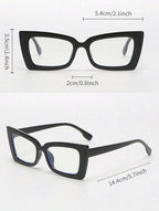 Armazón Rojo De Lentes Cuadrado Genérico Fashion De Pasta Rojo