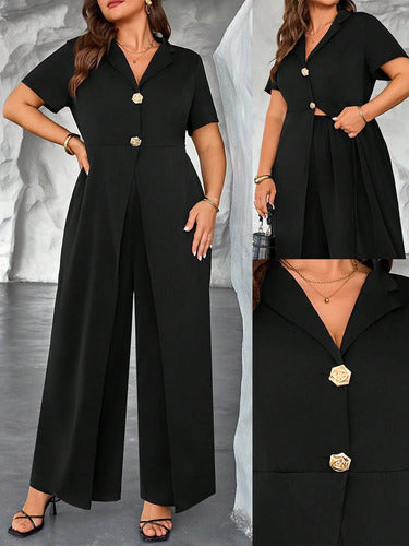 Mono Enterito Plus Size Talle Grande Tipo Conjunto