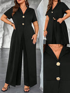 Mono Enterito Plus Size Talle Grande Tipo Conjunto