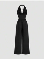 Mono Monito Enterizo Enterito Oxford Escote Halter Kikinas