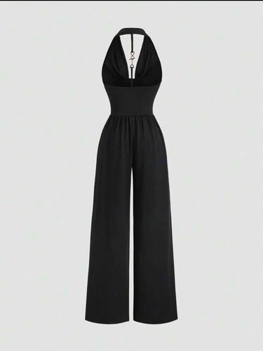 Mono Monito Enterizo Enterito Oxford Escote Halter Kikinas