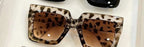 Lentes De Sol Genérico Diseño Animal Print Leopardo Kikinas