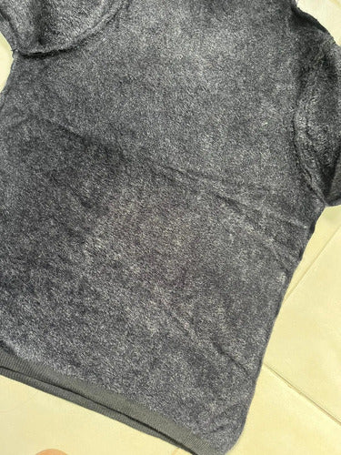 Buzo Tipo Polera Tejido Polar Forro Termico