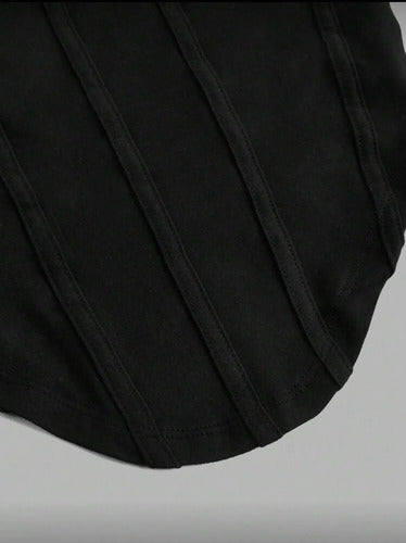 Top De Vestir Asimétrico Dama Blusa Tipo Bustier Kikinas