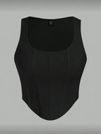 Top De Vestir Asimétrico Dama Blusa Tipo Bustier Kikinas