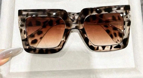 Lentes De Sol Genérico Diseño Animal Print Leopardo Kikinas