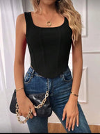 Top De Vestir Asimétrico Dama Blusa Tipo Bustier Kikinas
