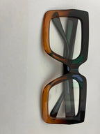 Armazón De Lentes Cuadrado Genérico Chocolate Kikinas Chocolate