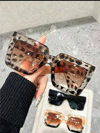 Lentes De Sol Genérico Diseño Animal Print Leopardo Kikinas