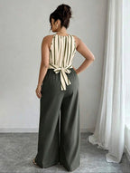 Enterito Monito Oxford  Plus Size Talle Grande Kikinas