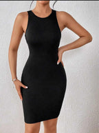 Vestido De Espalda Asimétrica